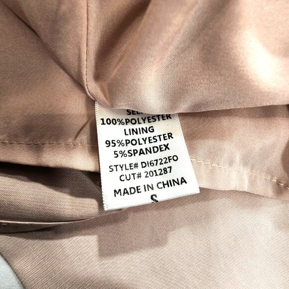FORE New York & Company Women’s Pink Shoulder Bow Party Mini Dress Size S - Picture 11 of 12